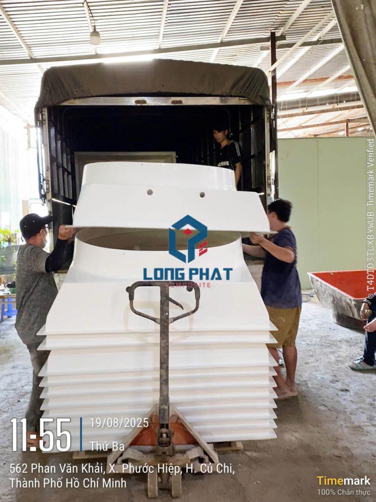 Long Phát Composite giao đơn hàng Hosing 48 – 19/08/2025